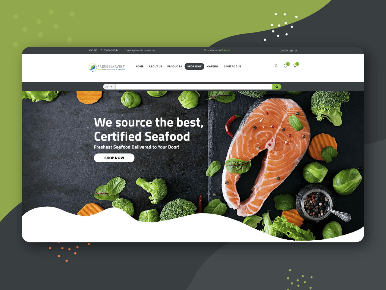 Fresh Harvests – Helping the World See Our Seafood